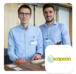 Maxime Vanderheyden et Cyril Ernst et Ecopoon font confiance à ScaleAdgency pour leur marketing